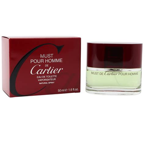 must de cartier pour homme eau de toilette|jean paul Cartier pour homme.